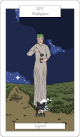 [Falkenflug-Tarot, Karte 14: Mäßigkeit]